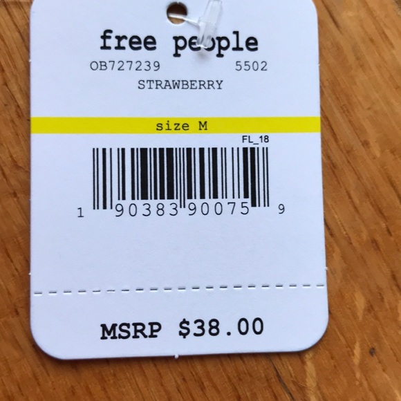 Free People Intimates cropped cami NWT - Picture 2 of 5